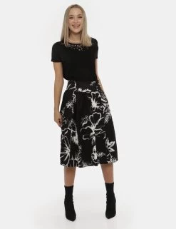 Gonna Fracomina Bianco/nero