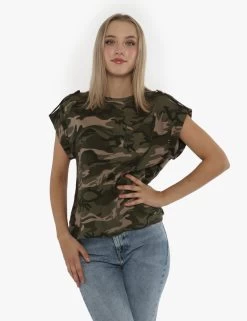 T-shirt Pepe Jeans Stampa Mimetica