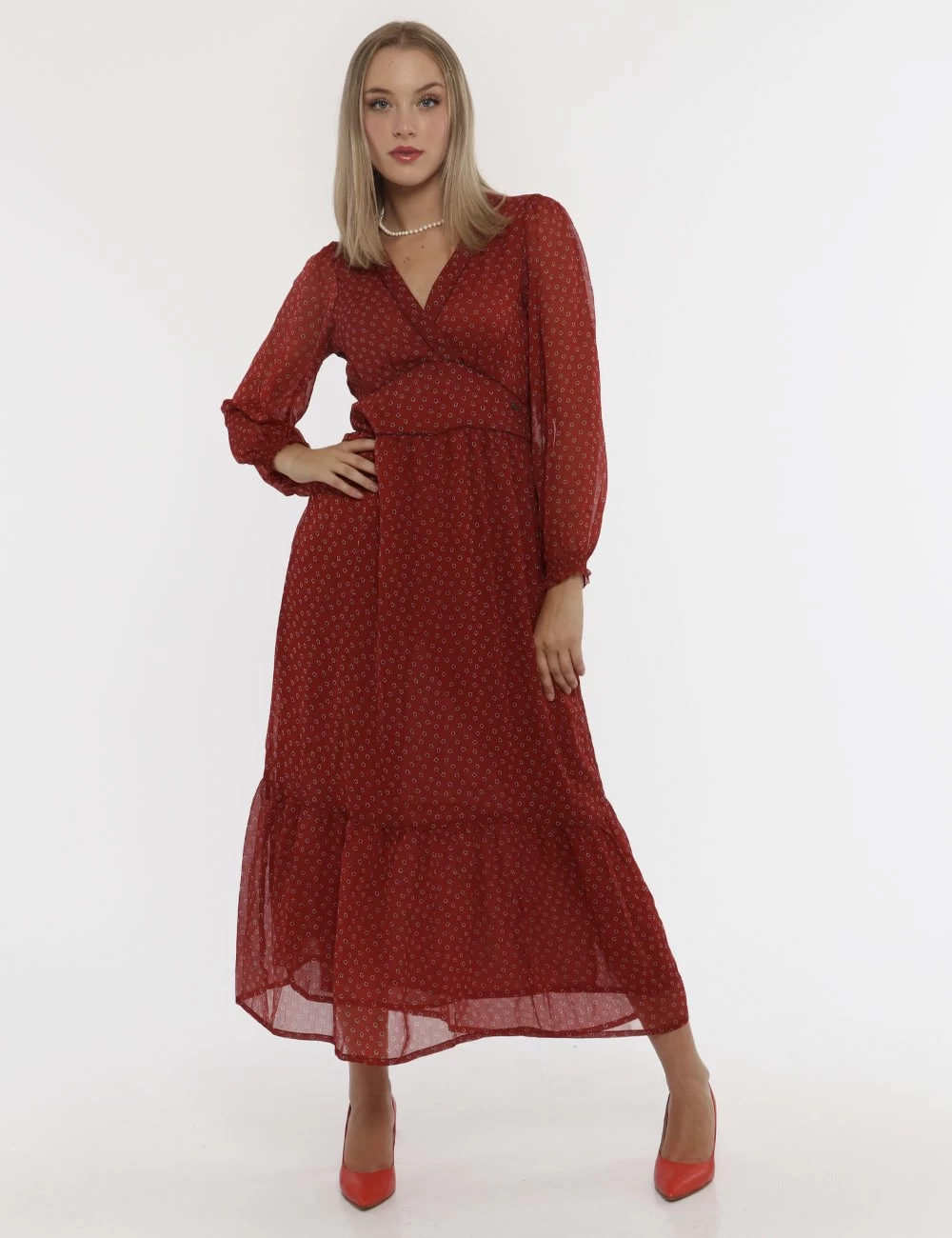 Vestito Pepe Jeans Bordeaux