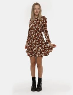 Vestito Pepe Jeans Fantasia Marrone